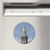 Dubuque. Iowa Souvenir Magnet Magneet (Insitu (Vaatwasser))