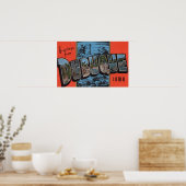 Dubuque, IowaLarge Letter ScenesDubuque, IA Poster (Keuken)