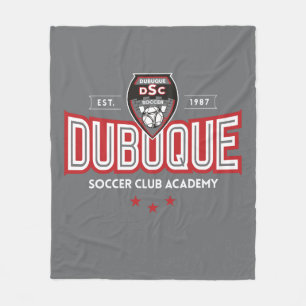 Dubuque Voetbalclub Academy Dekbed Fleece Deken