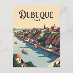 Dubuque VS Briefkaart