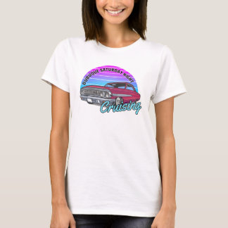 Dubuque zaterdagnacht kruisvlucht t-shirt
