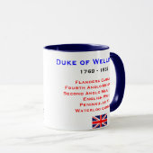 Duc de Wellington* Mug (Devant droit)