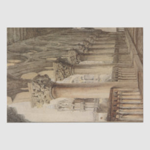 Ducal Palace (door John Ruskin) Tissuepapier