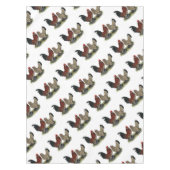 D'Uccle Bantams:  Mille Fleur Tafelkleed (Voorkant)