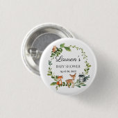 Ducha bebé de Woodland Ronde Button 3,2 Cm (Voorkant /achterkant)