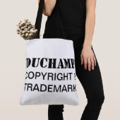 Duchamp, Copyright & Handelsmerk Canvas tas (Dichtbij)
