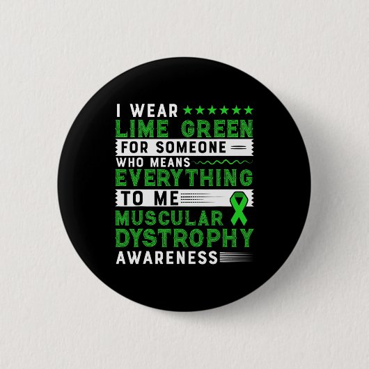 Duchenne-spierdystrofie Ronde Button 5,7 Cm (Voorkant)