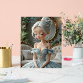 Duchess Elara: Graceful Elegance Acryl Bord (Huwelijk)