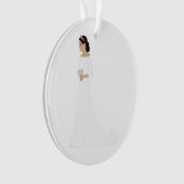 Duchess Meghan Markle Royal Wedding Ornament (voorkant)