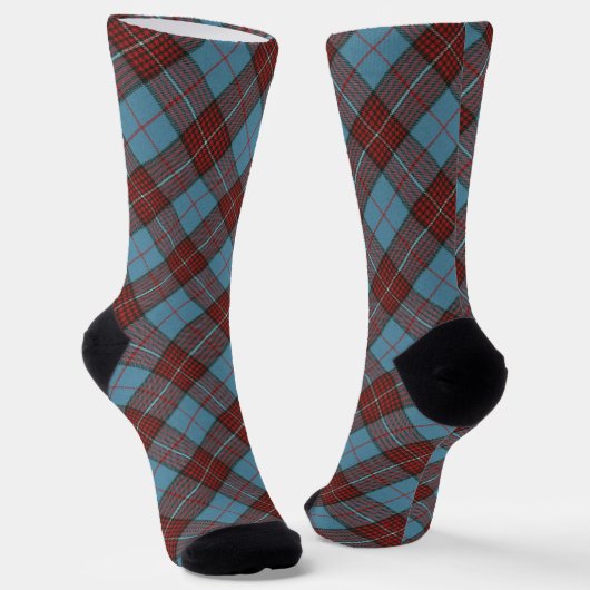 Duchess of Kent Modern Original Scottish Tartan Sokken (Gebogen)