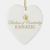 Duchess van Cambridge Fanatic Keramisch Ornament (Rechts)