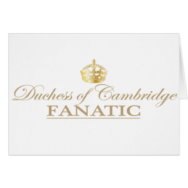 Duchesse de Cambridge Fanatic (Devant horizontal)