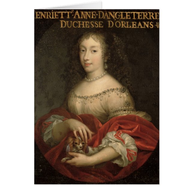 Duchesse de Henrietta Anne d'Orléans (Devant)