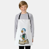 Duck als Hiker met rugzak Schort (Gedragen)