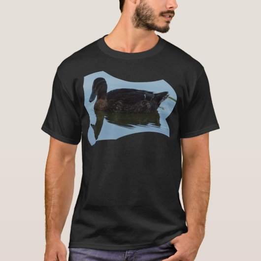 Duck Animal Hond print T-shirt (Voorkant)