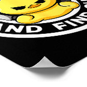 Duck Around And Find Out I Love Duck Lover Funny R Poster (Hoek)