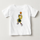 Duck as Baskeball player with Basketball (Voorkant)