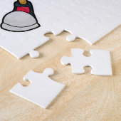 Duck as Baskeball player with Basketball Legpuzzel (Zijkant)