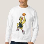Duck as Baskeball player with Basketball Trui (Voorkant)