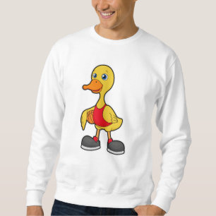 Duck as Basketball player with Basketball Trui