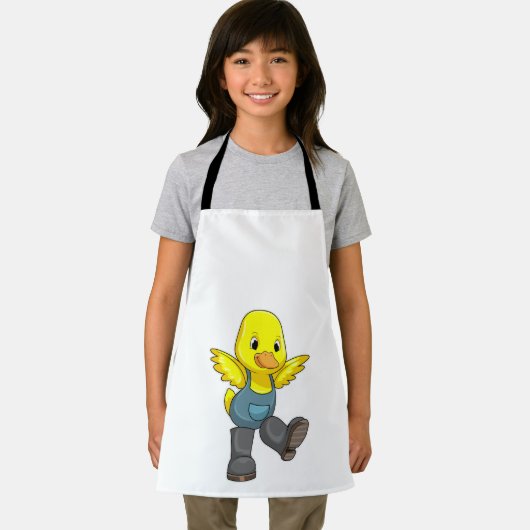 Duck as Farmer with Boots Schort (Insitu)