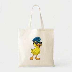 Duck as Pilot met Pilot pet Tote Bag