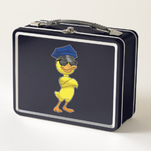 Duck as Police officer with Police cap