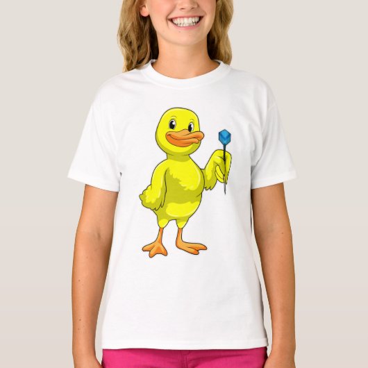 Duck at Darts with Dart T-shirt (Voorkant)