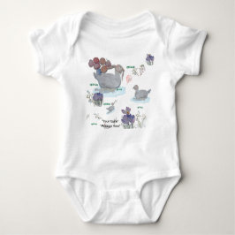 Duck Balloons Nursery Theme Babykleding Romper