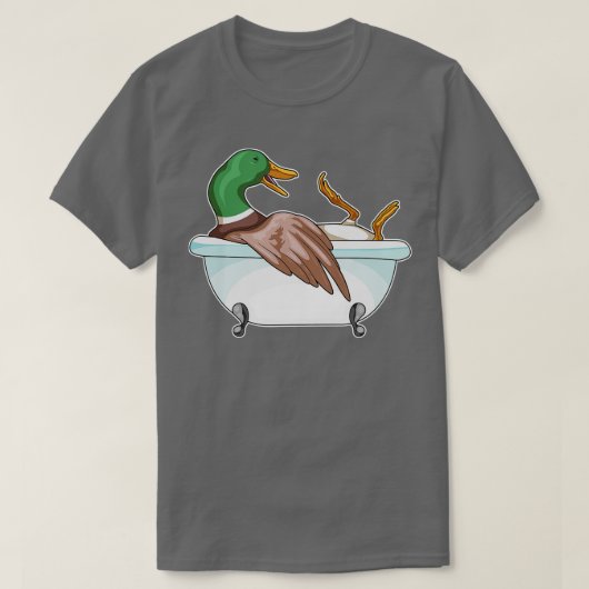 Duck Bathe Badkuip T-shirt (Design voorkant)