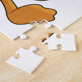 Duck bij Lezen met Boek Legpuzzel (Zijkant)