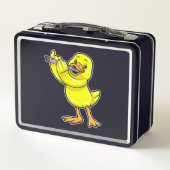 Duck bij Muziek met Flute (Achterkant)