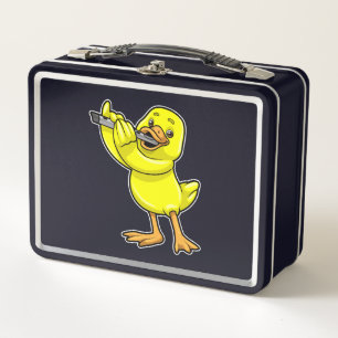 Duck bij Muziek met Flute