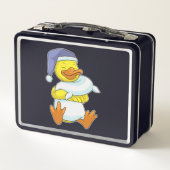 Duck bij Sleeping met Nightcap (Achterkant)