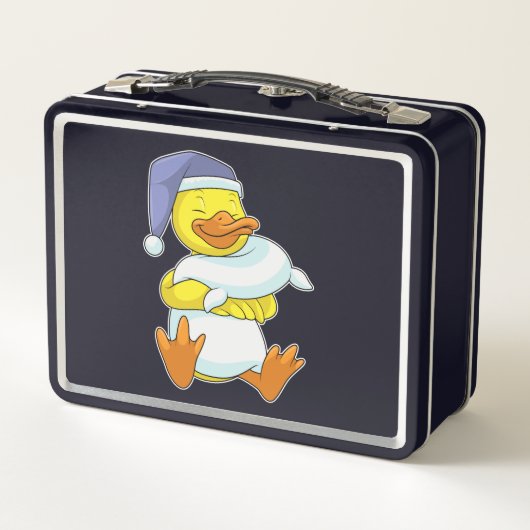 Duck bij Sleeping met Nightcap (Achterkant)