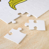 Duck bij Yoga Stretching Legpuzzel (Zijkant)