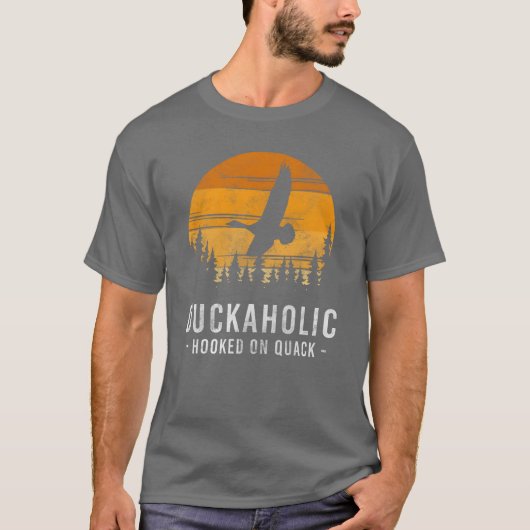 Duck Bird Bathing grappig T-shirt (Voorkant)