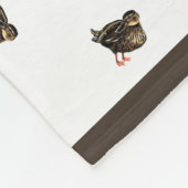 Duck Blanket Fleece Deken (Hoek)