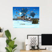 Duck Blind Print (Thuiskantoor)