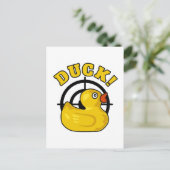 Duck! Briefkaart (Staand voorkant)