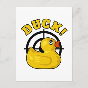 Duck! Briefkaart