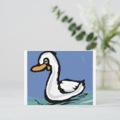 Duck Briefkaart (Staand voorkant)