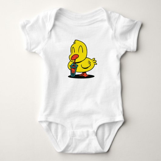 Duck Bubble Tea Romper (Voorkant)