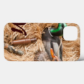 Duck Call Mallard Drake Chasse Monogramme Coque ip (Verso (horizontal))