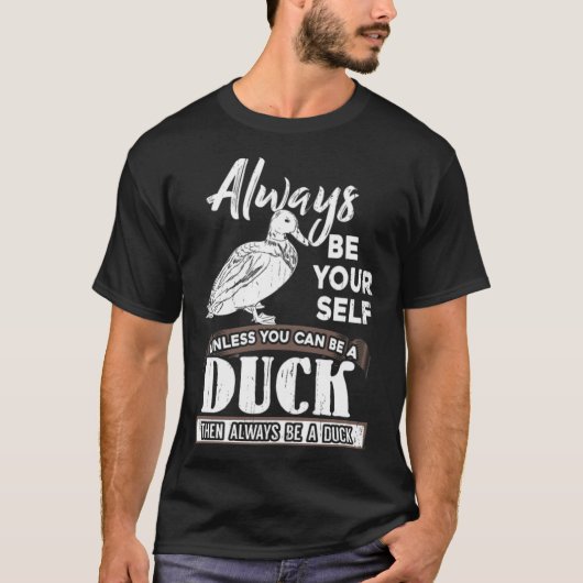 Duck chocola lab t-shirt (Voorkant)