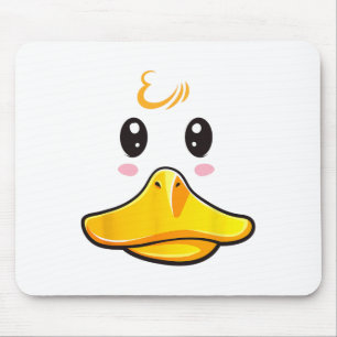 Duck Costume Cute Rubber Ducky Face Halloween Muismat