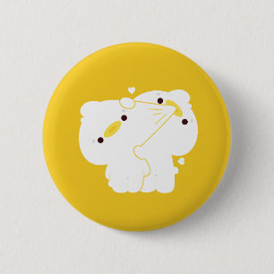 Duck Couple Ronde Button 5,7 Cm