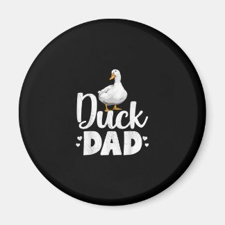 Duck Dad Funny Water Ducklings Farmer Gifts Magneet