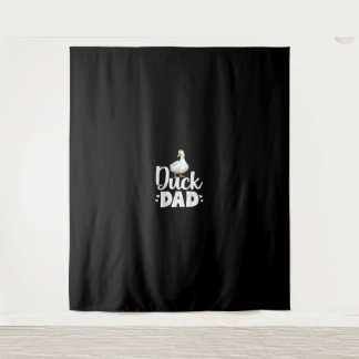 Duck Dad Funny Water Ducklings Farmer Gifts Wandkleed