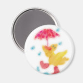 Duck Dancing in the Rain Magnet (Recto/Verso)